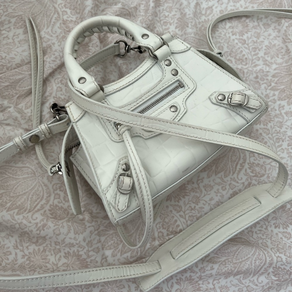 Neo Classic City Mini Leather Satchel Bag